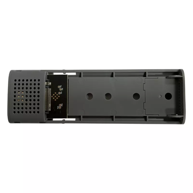 LC-Power M.2 SSD korpusas (NVMe ir SATA), USB 3.2 Gen.2x1, aliuminis - LC-M2-C-MULTI-2