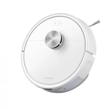 Roborock Q7 TF+ belaidis dulkių siurblys robotas, 10000 Pa, LiDAR navigacija, šlapias valymas, automatinė bazinė stotelė, balta