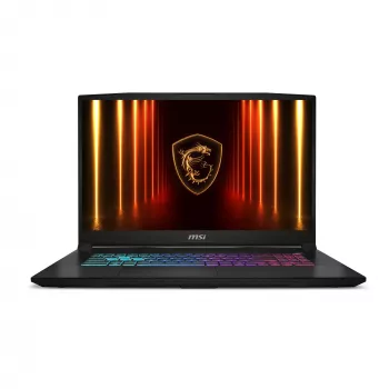 Nešiojamas kompiuteris MSI Katana 17 HX B14WGK-065, Intel® Core™ i7-14650HX, 43,9 cm (17,3 inch) Full HD, 16 GB DDR5, 1 TB SSD, NVIDIA GeForce RTX 5070, Wi-Fi 6E, Windows 11 Home, juodas