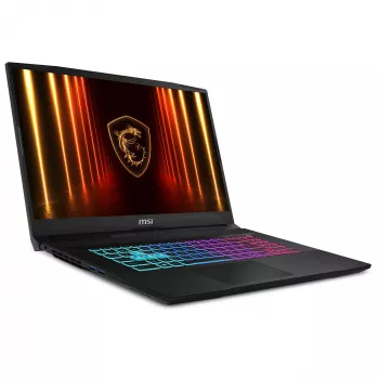 Nešiojamas kompiuteris MSI Katana 17 HX B14WGK-065, Intel® Core™ i7-14650HX, 43,9 cm (17,3 inch) Full HD, 16 GB DDR5, 1 TB SSD, NVIDIA GeForce RTX 5070, Wi-Fi 6E, Windows 11 Home, juodas