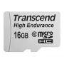 Flash atmintis Transcend 16GB MicroSDHC Class 10 su adapteriu
