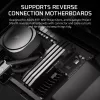 PC korpusas CORSAIR FRAME 5000D RS ARGB Midi Tower juodas — ATX, palaiko 3x140mm priekinius ventiliatorius, 2.5/3.5 colio diskus