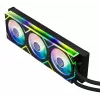 XPG LEVANTE II 360 Black, skysčio aušintuvas AIO, 12 cm, juodas