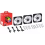 XPG VENTO 120 ARGB PWM (3 vnt.) Juodas, Ventiliatorius, 12 cm, 300 RPM, 1650 RPM, Juodas