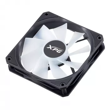 XPG VENTO R 120 ARGB PWM Juodas, Ventiliatorius, 12 cm, 300 RPM, 1600 RPM