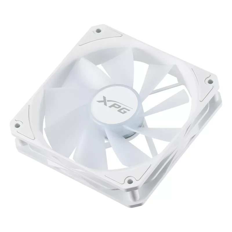 XPG VENTO R 120 ARGB PWM Baltas, Ventiliatorius, 12 cm, 300 RPM, 1600 RPM, Baltas