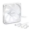 XPG VENTO R 120 ARGB PWM Baltas, Ventiliatorius, 12 cm, 300 RPM, 1600 RPM, Baltas
