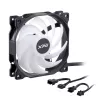XPG VENTO 120 ARGB PWM Black, ventiliatorius, 12 cm, 300 RPM, 1850 RPM, juodas