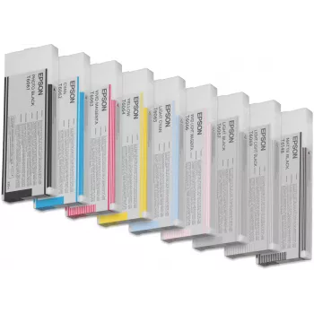 Epson T606500 220 ml šviesiai mėlyna pigmentinė rašalo kasetė, Light Cyan