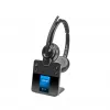 HP Poly Savi 8420 Office Stereo DECT 1880-1900 MHz belaidė ausinė, biuras/skambučių centras, 160 g, juoda