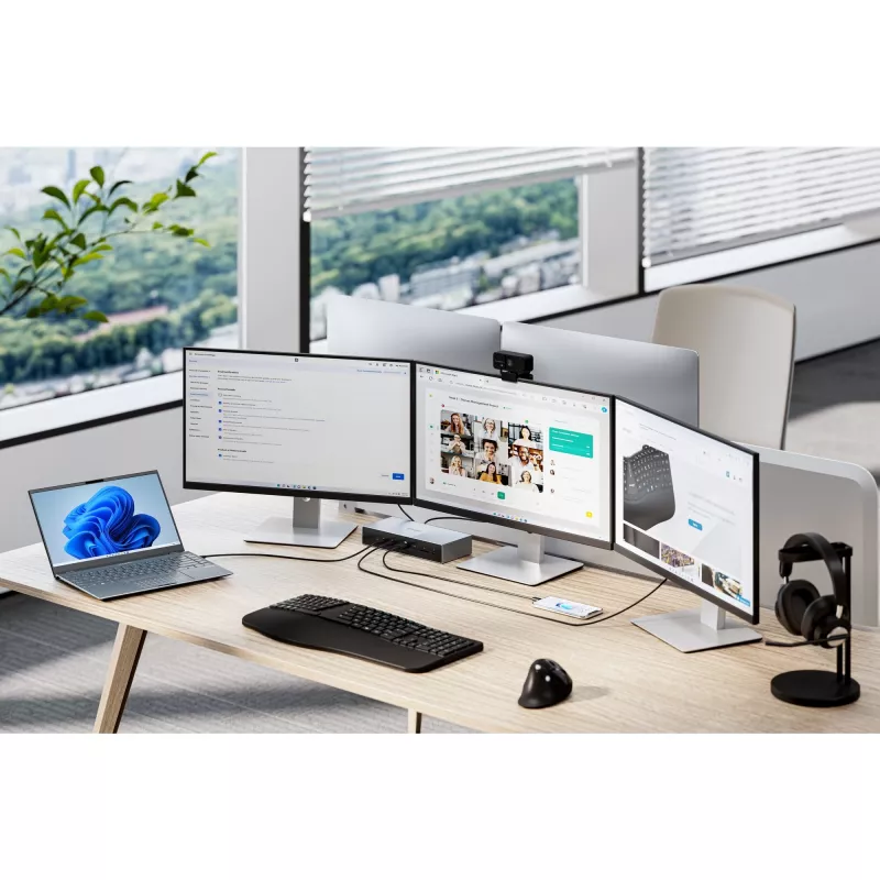 Kensington SD5000T5 EQ Thunderbolt 5 Triple 4K dokų stotelė su 140W PD - Windows/macOS