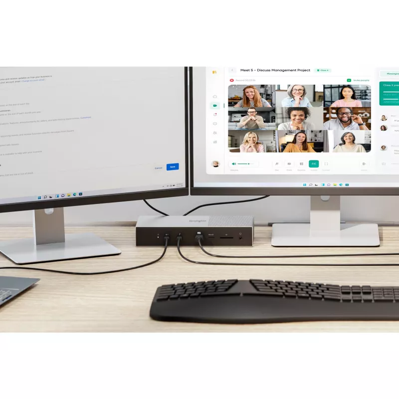 Kensington SD5000T5 EQ Thunderbolt 5 Triple 4K dokų stotelė su 140W PD - Windows/macOS