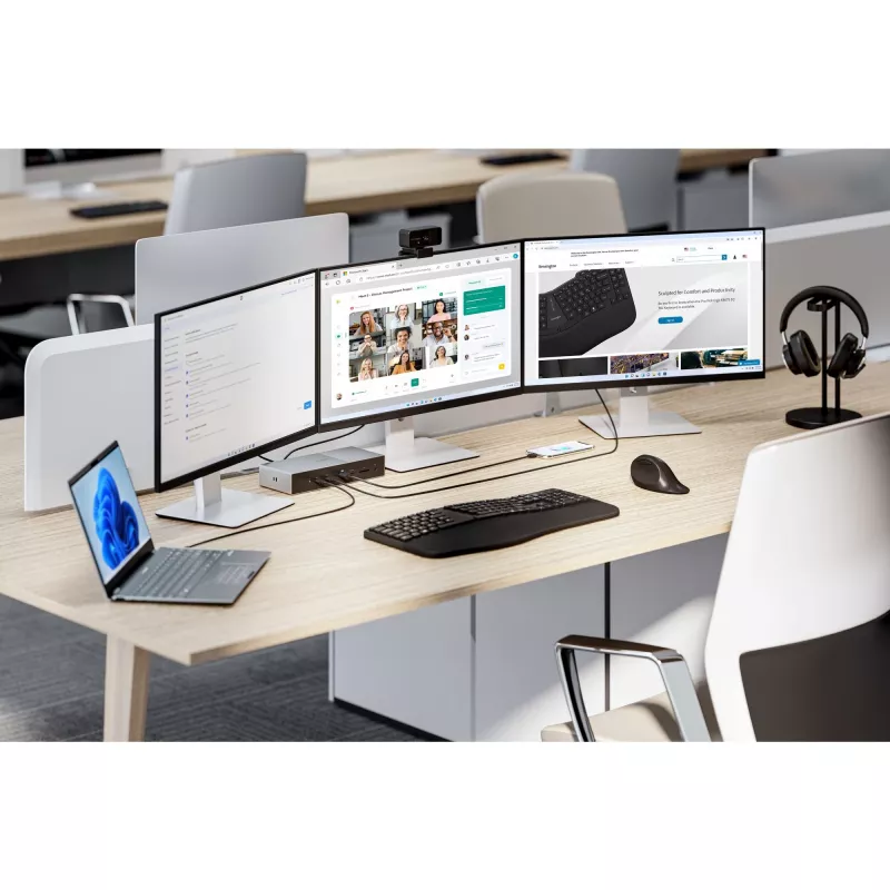 Kensington SD5000T5 EQ Thunderbolt 5 Triple 4K dokų stotelė su 140W PD - Windows/macOS