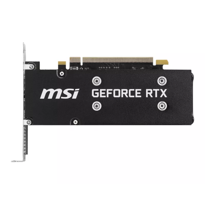 MSI GeForce RTX 3050 LP E 6G OC vaizdo plokštė, 6 GB GDDR6, PCIe x8 4.0, 1492 MHz, 96 bit, 2x HDMI 2.1 + DP 1.4a, 70 W, 2 ventiliatoriai, žemo profilio