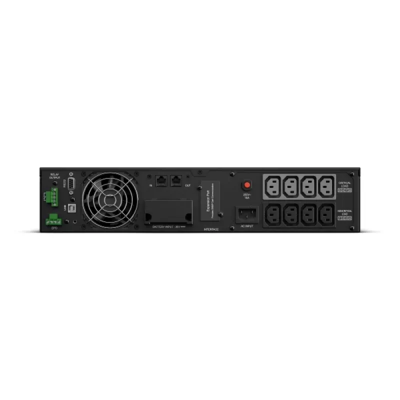 CyberPower OL1500ERTXL2U nepertraukiamo maitinimo šaltinis (UPS) Dvigubo keitimo (Online) 1.5 kVA 1350 W 8 AC lizdai