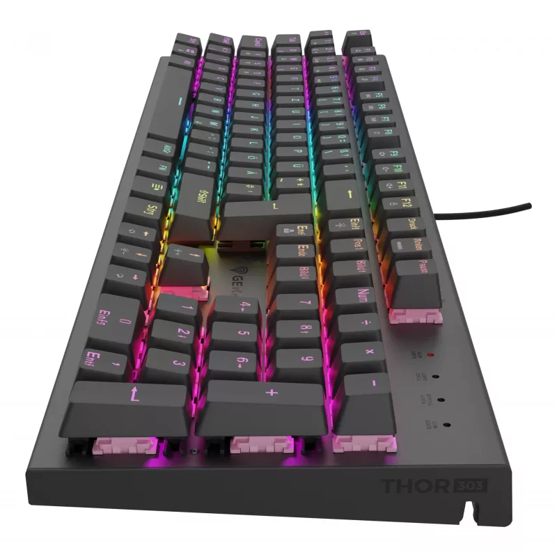 GENESIS NKG-2179 klaviatūra Gaming USB QWERTZ juoda