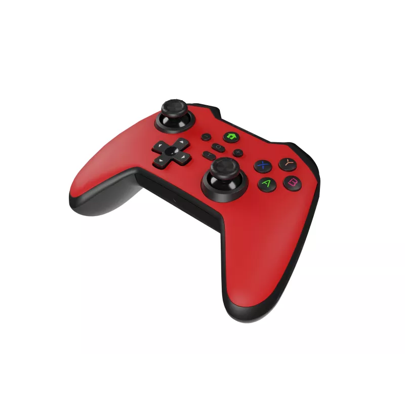 GENESIS Mangan 400 Red Bluetooth žaidimų pultas Analoginis / Skaitmeninis Android, MAC, Nintendo Switch, PC, iOS