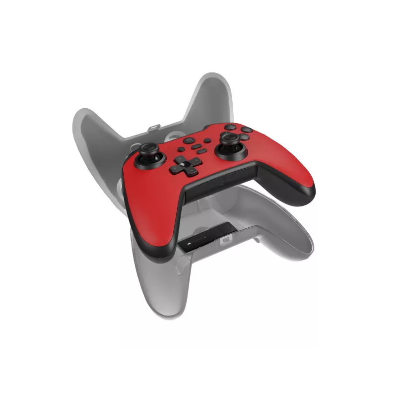 GENESIS Mangan 400 Red Bluetooth žaidimų pultas Analoginis / Skaitmeninis Android, MAC, Nintendo Switch, PC, iOS