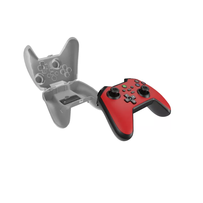 GENESIS Mangan 400 Red Bluetooth žaidimų pultas Analoginis / Skaitmeninis Android, MAC, Nintendo Switch, PC, iOS