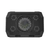 GENESIS Oxid 850 aušinimo stovas nešiojamam kompiuteriui 43,9 cm (17,3 colio) 2500 RPM Juodas