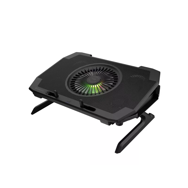 GENESIS Oxid 850 aušinimo stovas nešiojamam kompiuteriui 43,9 cm (17,3 colio) 2500 RPM Juodas