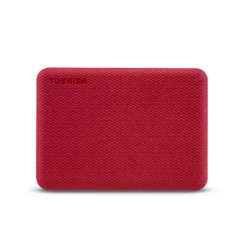 Toshiba Canvio Advanced 1TB išorinis kietasis diskas, USB 3.2 Gen 1, 2,5 colio, raudonas