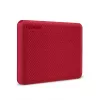 Toshiba Canvio Advanced 1TB išorinis kietasis diskas, USB 3.2 Gen 1, 2,5 colio, raudonas