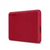 Toshiba Canvio Advanced 1TB išorinis kietasis diskas, USB 3.2 Gen 1, 2,5 colio, raudonas