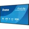 iiyama LH5075UHS-B2AG Skaitmeninės reklamos ekranas 125,7 cm (49,5 col.) LCD Wi-Fi 500 cd/m² 4K Ultra HD Juodas Įmontuotas procesorius Android 24/7