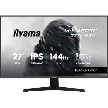 iiyama G-MASTER G2741QSU-B1 monitor 68,6 cm (27 inch) 2560 x 1440 pikselių QHD juodas