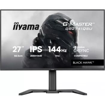 iiyama G-MASTER GB2741QSU-B1 monitorius 68.6 cm (27 col.) 2560 x 1440 pikselių QHD LED juodas