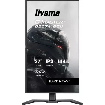 iiyama G-MASTER GB2741QSU-B1 monitorius 68.6 cm (27 col.) 2560 x 1440 pikselių QHD LED juodas
