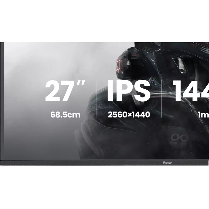 iiyama G-MASTER GB2741QSU-B1 monitorius 68.6 cm (27 col.) 2560 x 1440 pikselių QHD LED juodas