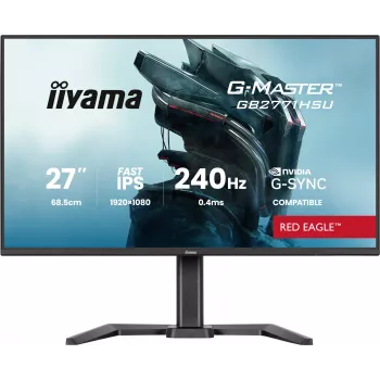 iiyama G-MASTER GB2771HSU-B1 27 colių Full HD IPS žaidimų monitorius 240Hz 0.4ms