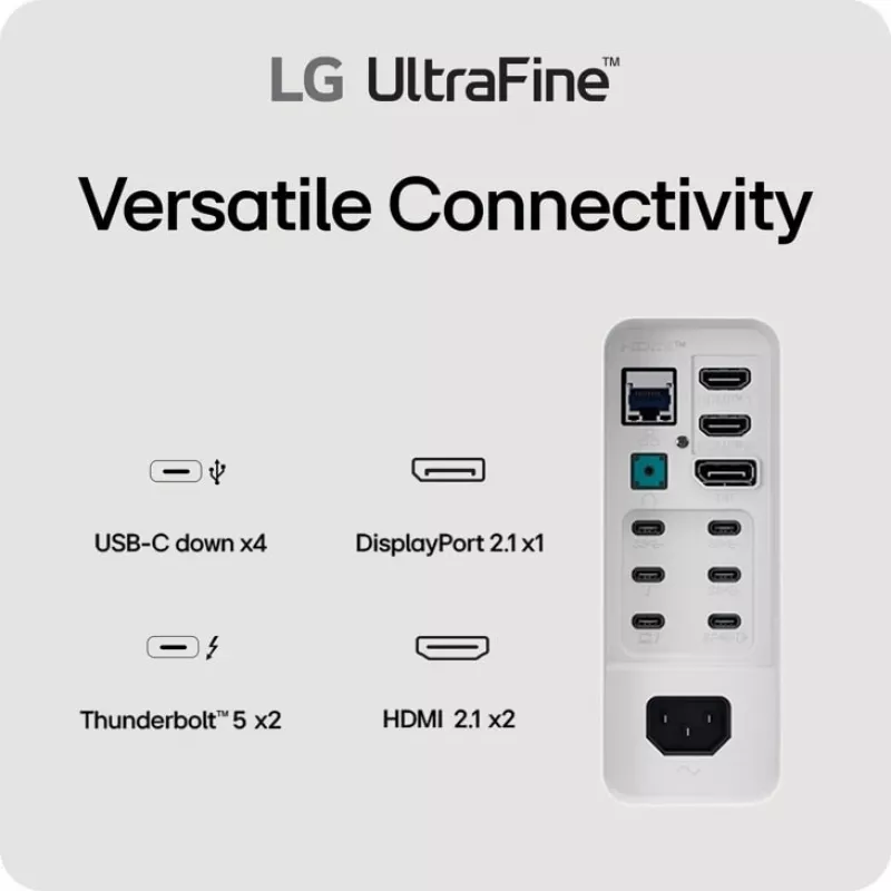 LG 40U990A-W monitor kompiuterinis 101,6 cm (40 colių) 5120 x 2160 pikselių WUHD juodas