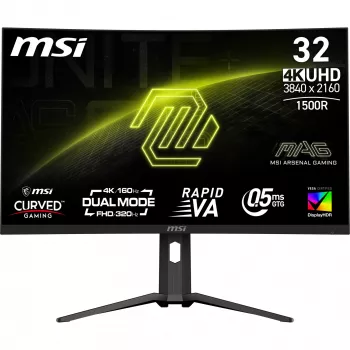 Monitorius MSI MAG 321CUPDF 80 cm (31,5 colio) 4K Ultra HD LCD juodas