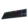 LOGITECH G915 X Lightspeed TKL belaidė mechaninė žaidimų klaviatūra RGB juoda Qwerty US/International Clicky