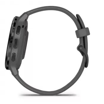 Išmanusis laikrodis GARMIN Venu 3S — 41 mm pilkas polimerinis korpusas, 1,2 colio AMOLED, 10 dienų baterija, 5 ATM
