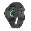 Išmanusis laikrodis GARMIN Venu 3S — 41 mm pilkas polimerinis korpusas, 1,2 colio AMOLED, 10 dienų baterija, 5 ATM