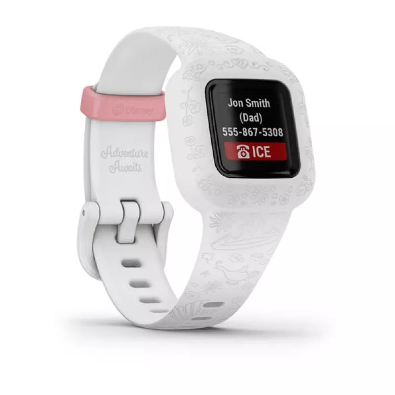 GARMIN INTERNATIONAL vívofit jr. 3 vaikų aktyvumo sekimo apyrankė - Disney Princess