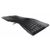Laidinė ergonomiška pilno dydžio klaviatūra Cherry KC 4500 ERGO Juoda USB QWERTY UK 109 klavišų lenktas išdėstymas riešo atrama 1,8 m laidas