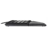 Laidinė ergonomiška pilno dydžio klaviatūra Cherry KC 4500 ERGO Juoda USB QWERTY UK 109 klavišų lenktas išdėstymas riešo atrama 1,8 m laidas