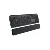 LOGITECH MX Keys S belaidė klaviatūra su delno atrama Graphite QWERTZ Suisse
