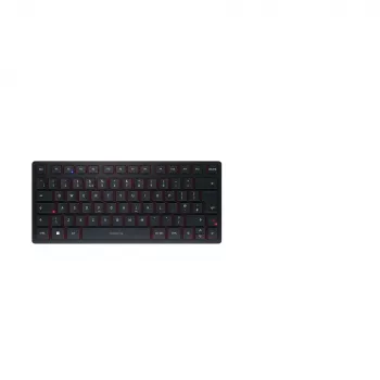 CHERRY KW 9200 MINI klaviatūra universali USB + RF belaidis + Bluetooth QWERTY JK anglų juoda