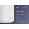 NETGEAR Orbi 870 Tri-Band (2.4 GHz / 5 GHz / 6 GHz) Wi-Fi 7 (802.11be) maršrutizatorius baltas 4 vidinės antenos