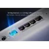 NETGEAR Orbi 870 Tri-Band (2.4 GHz / 5 GHz / 6 GHz) Wi-Fi 7 (802.11be) maršrutizatorius baltas 4 vidinės antenos