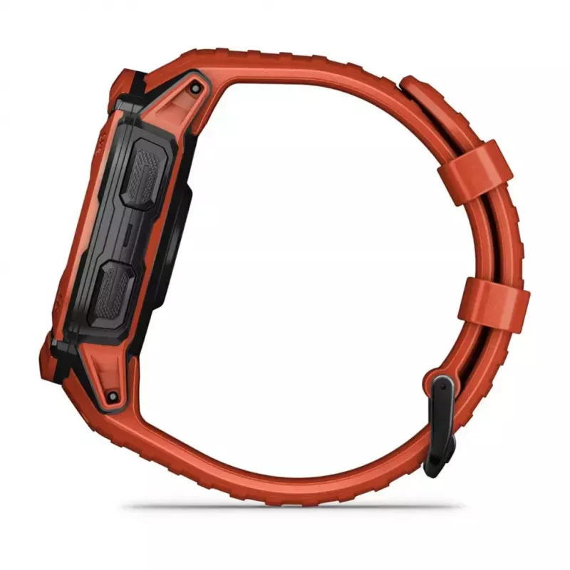 Išmanusis laikrodis GARMIN Instinct 2X Solar – sportinis laikrodis, 50 mm polimerinis korpusas, saulės įkrovimas, GPS (GPS/GLONASS/Galileo), 10 ATM, silikoninis dirželis