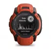 Išmanusis laikrodis GARMIN Instinct 2X Solar – sportinis laikrodis, 50 mm polimerinis korpusas, saulės įkrovimas, GPS (GPS/GLONASS/Galileo), 10 ATM, silikoninis dirželis