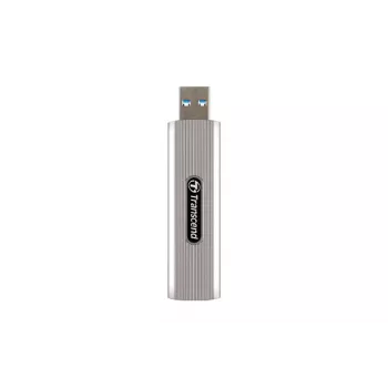 TRANSCEND SSD ESD320A nešiojamas diskas 512GB USB Type-A minkštai pilka
