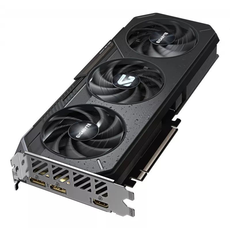 GIGABYTE Radeon RX 9060 XT GAMING 16G vaizdo plokštė – 16 GB GDDR6, 128 bit, PCI-E 5.0, 3230 MHz branduolio dažnis, 2× DisplayPort, 1× HDMI, GV-R9060XTGAMING-16GD